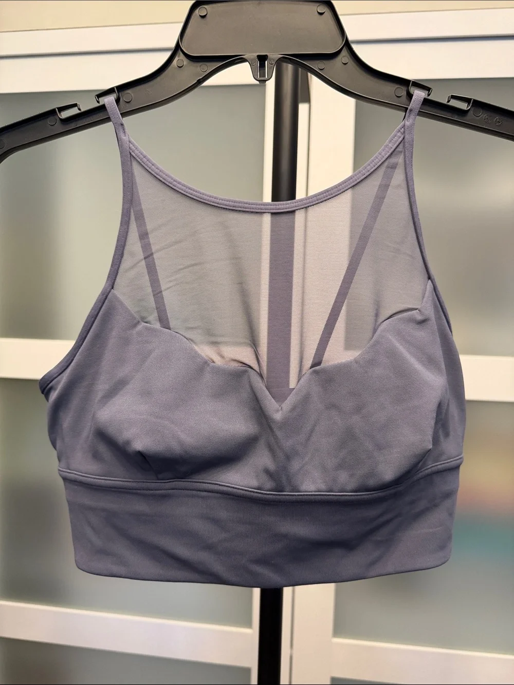 Lululemon Adore Your Core Sports Bra Scallop Mesh